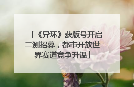《异环》获版号开启二测招募，都市开放世界赛道竞争升温