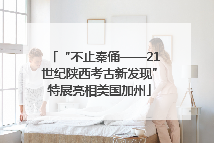 “不止秦俑——21世纪陕西考古新发现”特展亮相美国加州