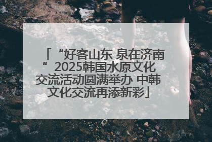 “好客山东 泉在济南”2025韩国水原文化交流活动圆满举办 中韩文化交流再添新彩
