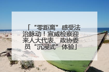 “零距离”感受法治脉动！宣威检察迎来人大代表、政协委员“沉浸式”体验