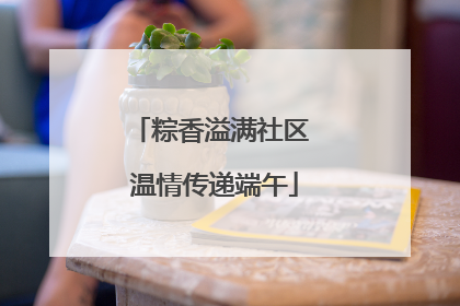 粽香溢满社区 温情传递端午