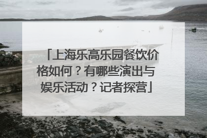 上海乐高乐园餐饮价格如何？有哪些演出与娱乐活动？记者探营