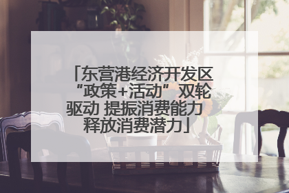 东营港经济开发区“政策+活动”双轮驱动 提振消费能力 释放消费潜力