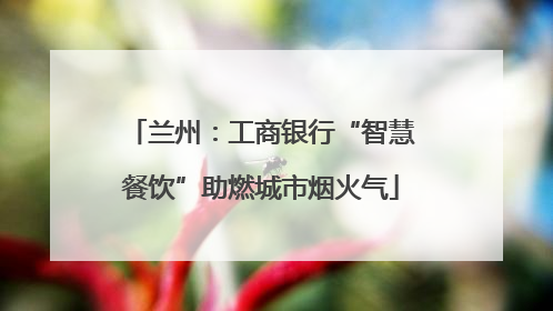 兰州：工商银行“智慧餐饮”助燃城市烟火气