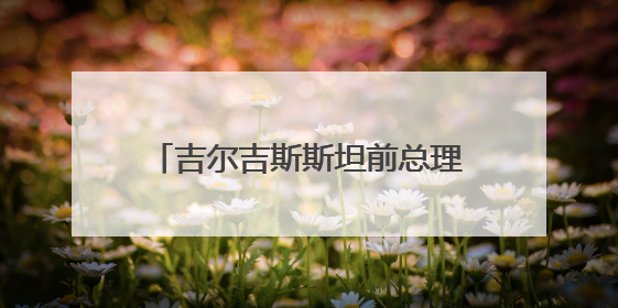 吉尔吉斯斯坦前总理：“金砖+”推新金融方案，重塑国际合作