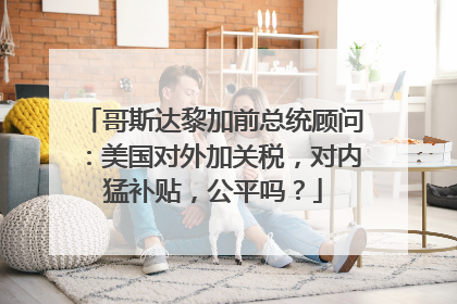 哥斯达黎加前总统顾问：美国对外加关税，对内猛补贴，公平吗？