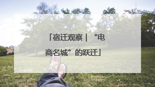 宿迁观察｜“电商名城”的跃迁