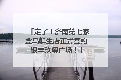 定了！济南第七家盒马鲜生店正式签约银丰玖玺广场！