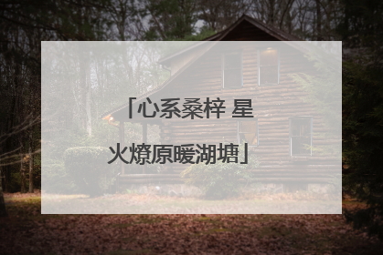 心系桑梓 星火燎原暖湖塘