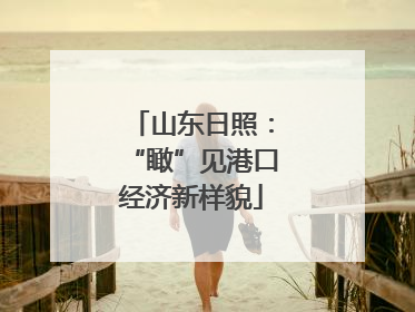 山东日照：“瞰”见港口经济新样貌