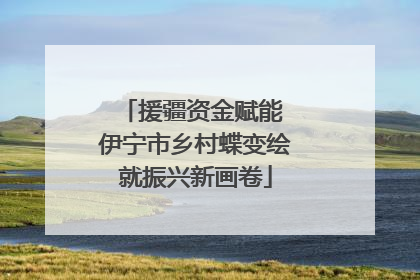 援疆资金赋能 伊宁市乡村蝶变绘就振兴新画卷