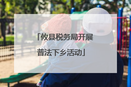 攸县税务局开展普法下乡活动