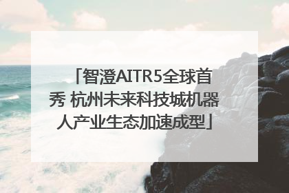 智澄AITR5全球首秀 杭州未来科技城机器人产业生态加速成型