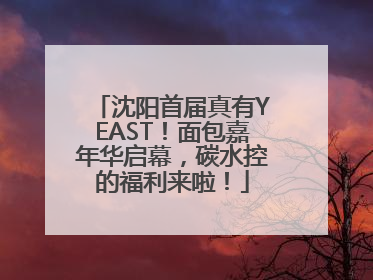 沈阳首届真有YEAST！面包嘉年华启幕，碳水控的福利来啦！