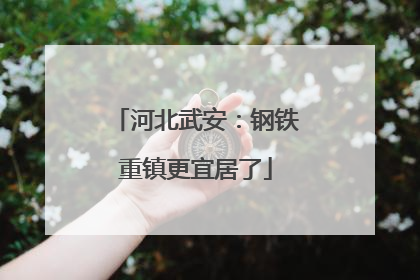 河北武安：钢铁重镇更宜居了