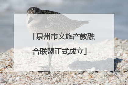 泉州市文旅产教融合联盟正式成立