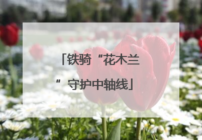 铁骑“花木兰”守护中轴线