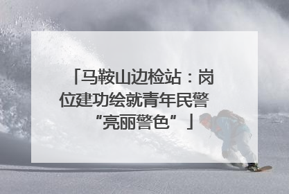 马鞍山边检站：岗位建功绘就青年民警“亮丽警色”