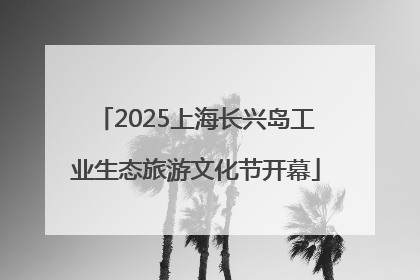 2025上海长兴岛工业生态旅游文化节开幕