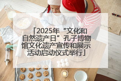 2025年“文化和自然遗产日”孔子博物馆文化遗产宣传和展示活动启动仪式举行