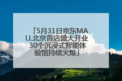 5月31日京东MALL北京首店盛大开业 30个沉浸式智能体验馆持续火爆