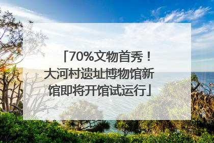 70%文物首秀！大河村遗址博物馆新馆即将开馆试运行