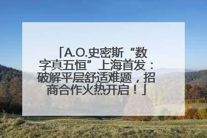 A.O.史密斯“数字真五恒”上海首发：破解平层舒适难题，招商合作火热开启！